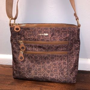 USED ONCE! Calvin Klein Crossbody Messenger Bag
